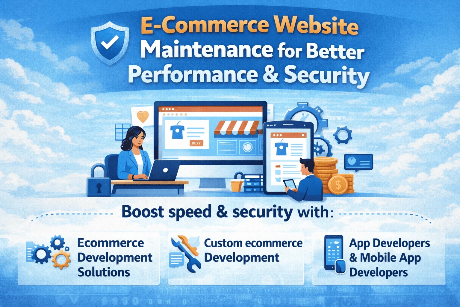 How E-Commerce Website Maintenance Improves Performance and Security